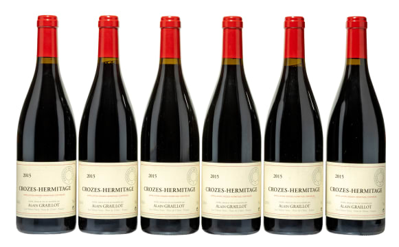Alain Graillot; Crozes-Hermitage; 2015; 6 (1 x 6); 750ml