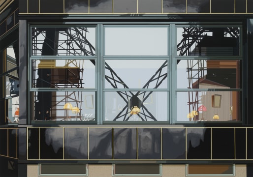 Richard Estes; Eiffel Tower Restaurant