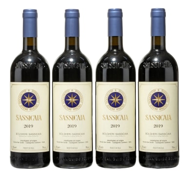 Tenuta San Guido; Sassicaia; 2019; 4 (1 x 4); 750ml