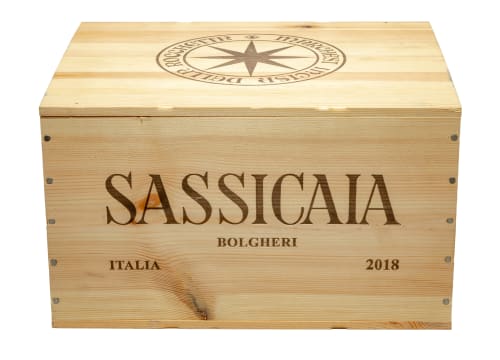 Tenuta San Guido; Sassicaia; 2018; 6 (1 x 6); 750ml