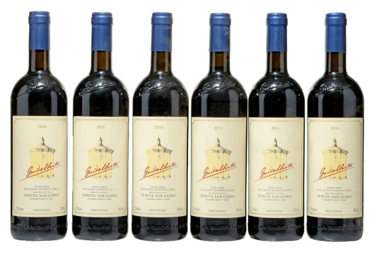 Tenuta San Guido; Guidalberto; 2016; 6 (1 x 6); 750ml