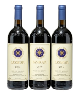Tenuta San Guido; Sassicaia; 2019; 3 (1 x 3); 750ml