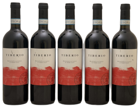 Tiberio; Montepulciano d'Abruzzo; 2020; 5 (1 x 5); 750ml