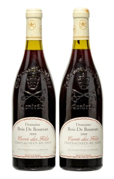 Bois de Boursan; Châteauneuf-du-Pape Cuvée des Félix; 1999; 2 (1 x 2); 750ml