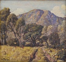 Moses Tladi; Winter – Trees, Driefontein