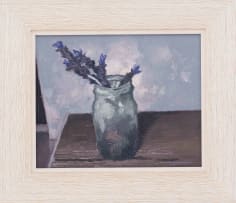 Ben Coutouvidis; Glass Jar with Lavender