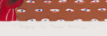 Sam Nhlengethwa; Tribute to Henri Matisse