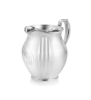 A Tiffany & Co silver jug, 1892-1902, .925 sterling