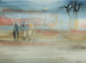 Gordon Vorster; Abstract Composition with Baobab Trees