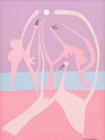 Pancho Guedes; Abstract Figures in Pink