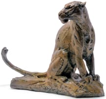 Dylan Lewis; Seated Leopard
