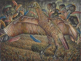 Mmakgabo Mmapula Helen Sebidi; The Spirit Bird Fleeing from the Modern World