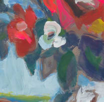 Herbert Coetzee; Roses in a Vase