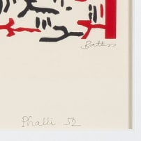 Walter Battiss; Phalli (Plate 52)