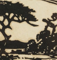 Jacob Hendrik Pierneef; Thorn Tree, Warmbaths (Nilant 61)