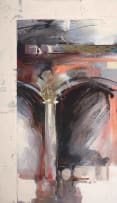 Derric van Rensburg; Abstract Cathedral, triptych