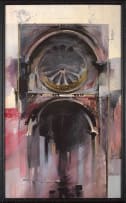 Derric van Rensburg; Abstract Cathedral, triptych