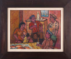 Kenneth Baker; Friends around a Table