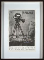 William Kentridge; 9 Drawings for Projection, poster