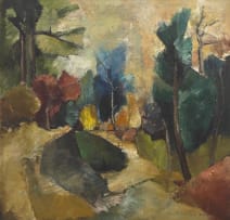 Paul du Toit; Stream in a Forest