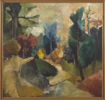 Paul du Toit; Stream in a Forest