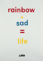 Avant Car Guard; Rainbow + Sad = Life
