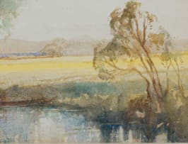 William Timlin; Landscape with Trees