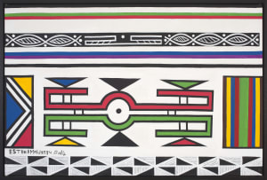 Esther Mahlangu; Abstract