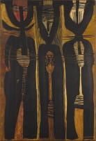 Cecil Skotnes; Untitled (Three Figures)