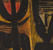 Cecil Skotnes; Untitled (Three Figures)