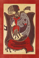 Lucky Sibiya; Two Works from The Umabatha Series, two