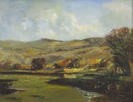 Errol Boyley; Landscape with Lake