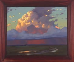 Willem Hermanus Coetzer; Sunset after a Storm