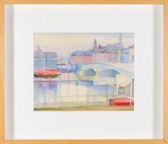 Maud Sumner; Battersea Bridge over the Thames