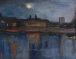 Maud Sumner; Moonlight over the Thames