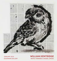 William Kentridge; Notes Towards a Model Opera, poster
