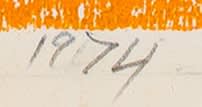 John Muafangejo; A Carvre (sic) Who Carves with Three Chisels (orange)