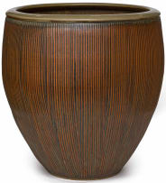 Digby Hoets; Large Vessel with Vertical Stripes