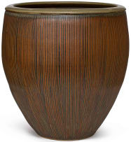 Digby Hoets; Large Vessel with Vertical Stripes