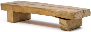 A hardwood low table