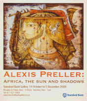 Preller, Verster and Villa; Standard Bank Gallery Exhibition Posters, six