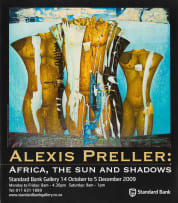 Preller, Verster and Villa; Standard Bank Gallery Exhibition Posters, six
