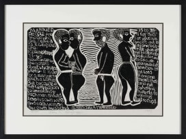 John Muafangejo; Married People and Those Who are Called to Religious Life, 1985