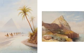 Various Artists; Egyptian Scene; The Rock of Gibraltar, two