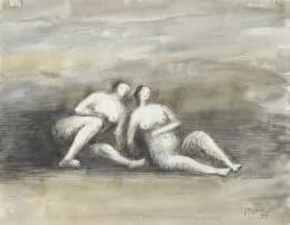 Henry Moore; Two Women