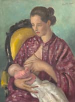 Alfred Neville Lewis; Nursing Mother and Child