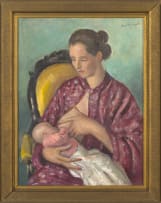 Alfred Neville Lewis; Nursing Mother and Child