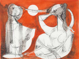 Armando Baldinelli; Two Figures
