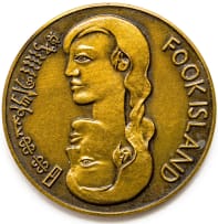 Walter Battiss; Fook Island Coin