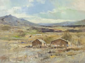 Errol Boyley; Landscape with Farm Building